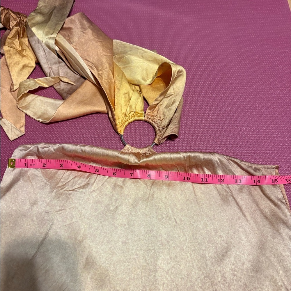 Silk Maison Gradient Halter Dress Small - Picture 7 of 8